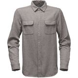 The North Face Arroyo Flannel Shirt - Men's Tnf Medium Grey Heather, M