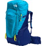 The North Face Terra 55L Backpack - Kids' Meridian Blue/Bolt Blue, One Size