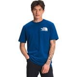The North Face Coordinates Short-Sleeve T-Shirt - Men's Limoges Blue, XL