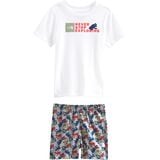 The North Face Cotton Summer Set - Toddlers' Meld Grey Toad Camo Print, 4T