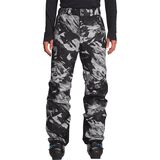 The North Face Freedom Insulated Pant - Men's TNF Black Tonal Mountainscape Print, L/Reg