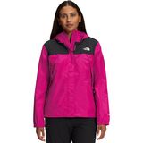 The North Face Antora Jacket - Women's TNF Black/Fuschia Pink, XXL