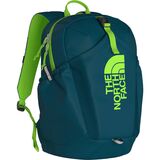 The North Face Mini Recon 20L Backpack - Kids' Blue Moss/Safety Green, One Size