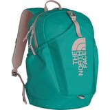 The North Face Mini Recon 20L Backpack - Kids' Geyser Aqua/Pink Moss, One Size