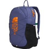 The North Face Court Jester 25L Backpack - Kids' Cave Blue/TNF Black/Mandarin, One Size