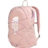The North Face Court Jester 25L Backpack - Kids' Pink Moss/Lupine/TNF White, One Size