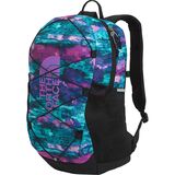 The North Face Court Jester 25L Backpack - Kids' Scuba Blue TNF Multi Dye Print/TNF Black, One Size