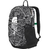 The North Face Court Jester 25L Backpack - Kids' TNF Black TNF Marker Logo Print, One Size