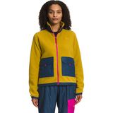 The North Face Royal Arch Full-Zip Jacket - Women's Mineral Gold/Shady Blue/Fuschia Pink, XS