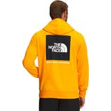 The North Face Box NSE Pullover Hoodie - Men's Cone Orange/TNF Black, L