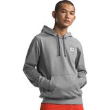 The North Face Heritage Patch Pullover Hoodie - Men's TNF Medium Grey Heather/TNF White, S