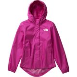 The North Face Antora Rain Jacket - Girls' Fuschia Pink, L