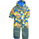 The North Face Freedom Snowsuit - Infants' Almond Butter Big Abstract Print, 6M
