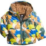 The North Face Reversible Mount Chimbo Hooded Jacket - Infants' Almond Butter Big Abstract Print, 24M