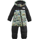 The North Face 1996 Retro Nuptse One-Piece - Infants' Thyme Nuptse Forest Bears Print, 18M