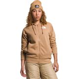 The North Face Brand Proud Full-Zip Hoodie - Women's Almond Butter/TNF White, S
