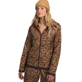 The North Face Circaloft Hooded Jacket - Women's Almond Butter Graphic Dye Print, L