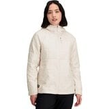 The North Face Circaloft Hooded Jacket - Women's White Dune, S