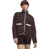 The North Face Cragmont Fleece Jacket - Women's Coal Brown/Dusty Periwinkle, XS