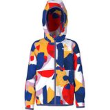 The North Face Glacier Full-Zip Hoodie - Toddlers' Cave Blue Collage Shapes Print, 4