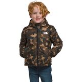 The North Face Reversible Mt Chimbo Full-Zip Hooded Jacket - Toddlers' Utility Brown Camo Texture Small Print, 6