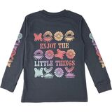 Tiny Whales Enjoy The Little Things Long Sleeve T Shirt   Kids'