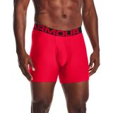 Under Armour Tech 6in Boxerjock Underwear - 2-Pack - Men's Red/Black, L