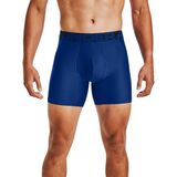 Under Armour Tech 6in Boxerjock Underwear - 2-Pack - Men's Royal/Academy, XXL