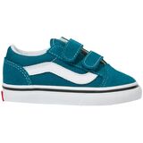 Vans Old Skool V Skate Shoe - Toddler Boys' Blue Coral/True White, 5.0