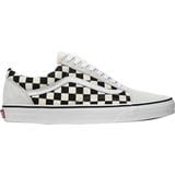 Vans Old Skool Shoe (Checkerboard) White/Black, Mens 4.5/Womens 6.0