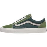 Vans Old Skool Shoe Tri-Tone Green, Mens 4.5/Womens 6.0