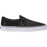 Vans Classic Slip-On Shoe (checkerboard)black/Black, Mens 4.5/Womens 6.0