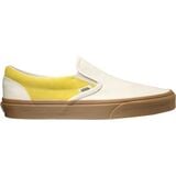 Vans Classic Slip-On Shoe (Gum) Marshmallow/Cream Gold, Mens 6.5/Womens 8.0