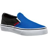 Vans Classic Slip-On Skate Shoe - Kids' (Canvas) Olympian Blue/Black, 2.0