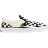Vans Classic Slip-On Skate Shoe - Kids' (checkerboard) Black/White, 12.0