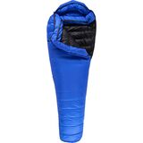 Western Mountaineering Antelope GORE-TEX INFINIUM Sleeping Bag: 5F Down Royal Blue/Black, 6ft 0in/Right Zip
