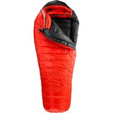 Western Mountaineering Bison GORE-TEX INFINIUM Sleeping Bag: -40F Down Crimson/Black, 6ft 6in/Left Zip