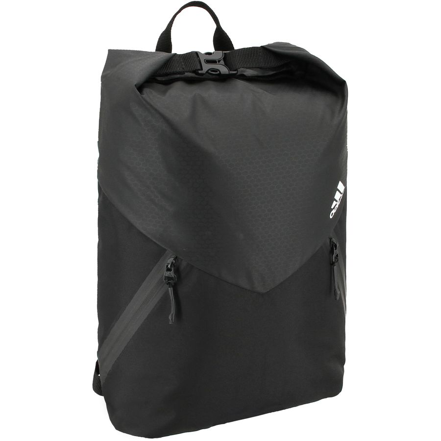 adidas clip backpack Clear 2.0 When youve got both work and a workout on your schedule ADIDAS ROLL-TOP LOCK BACKPACK