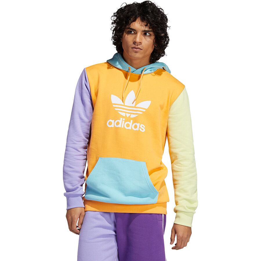 Adidas colour block hoodie outlet