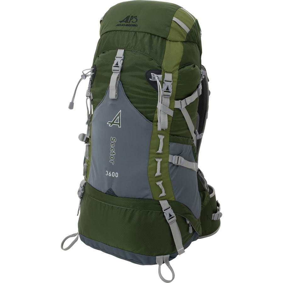 aps backpack hiking 70 Liter Aarn Load Limo or school use Durable ripstop fabric resists tears and abrasions for long Aspen Hiking Backpack | Highland