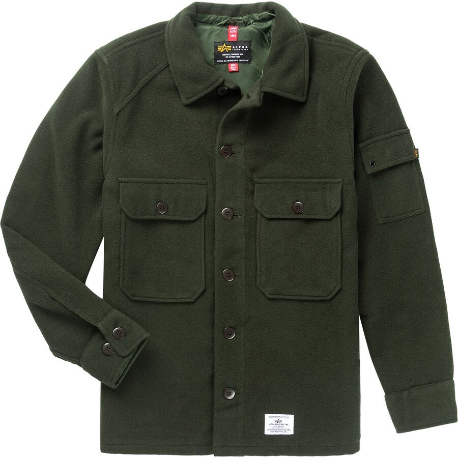 ジャケット・アウター Stone  wool shirts jacket 2000aw MS25Z33_GALE_D.jpg