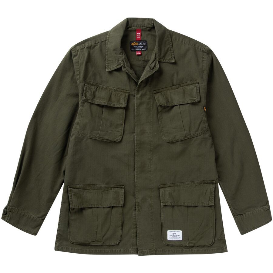 ジャケット・アウター MILITARY FATIGUE JACKET JOURNAL STANDARD JOURNAL STANDARD Military Jacket Khaki-green F | PLAYFUL