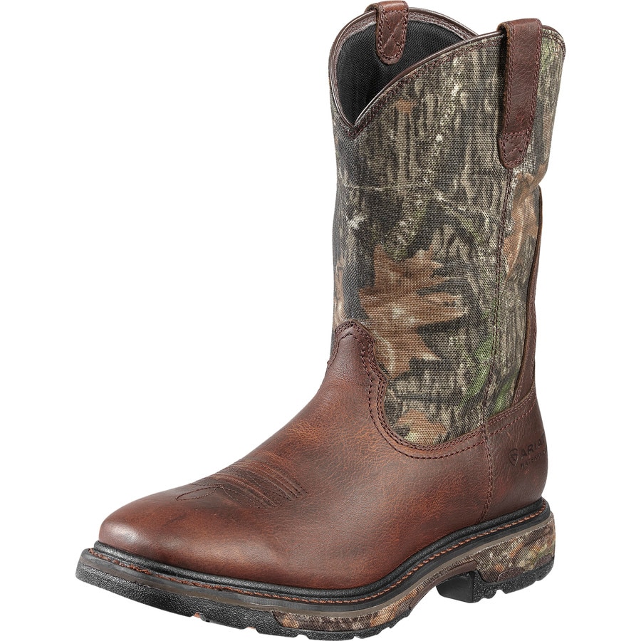 Ariat Workhog Wide Square Toe H20 Steel Toe Boot - Men's | Backcountry.com