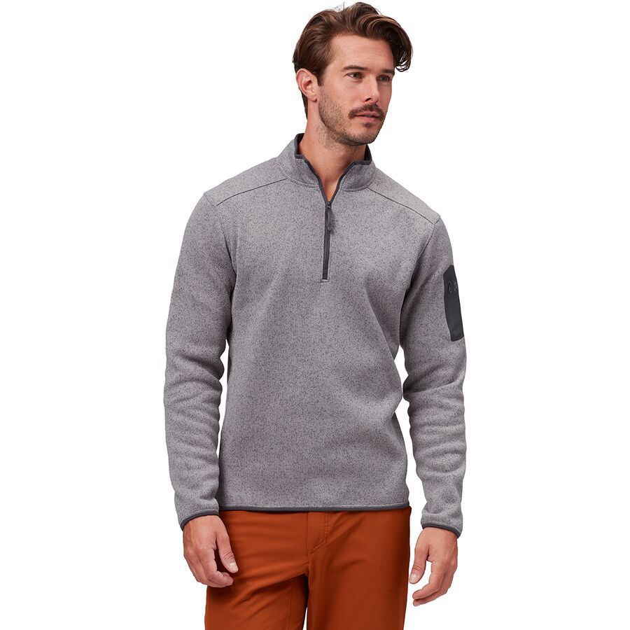 zip fleece pullover