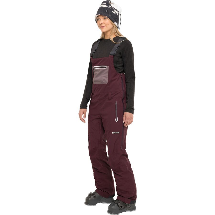 スノーボード ARMADA Pascore 2L Bib - SASSAFRAS Armada Pascore 2L Bib Pant - Women's - Clothing