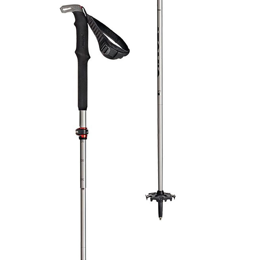 (取寄) アトミック BCT マウンテニアリング SQS スキー ポールズ Atomic BCT Mountaineering SQS Ski Poles Silver/Grey Atomic BCT Mountaineering SQS Ski Poles - Ski