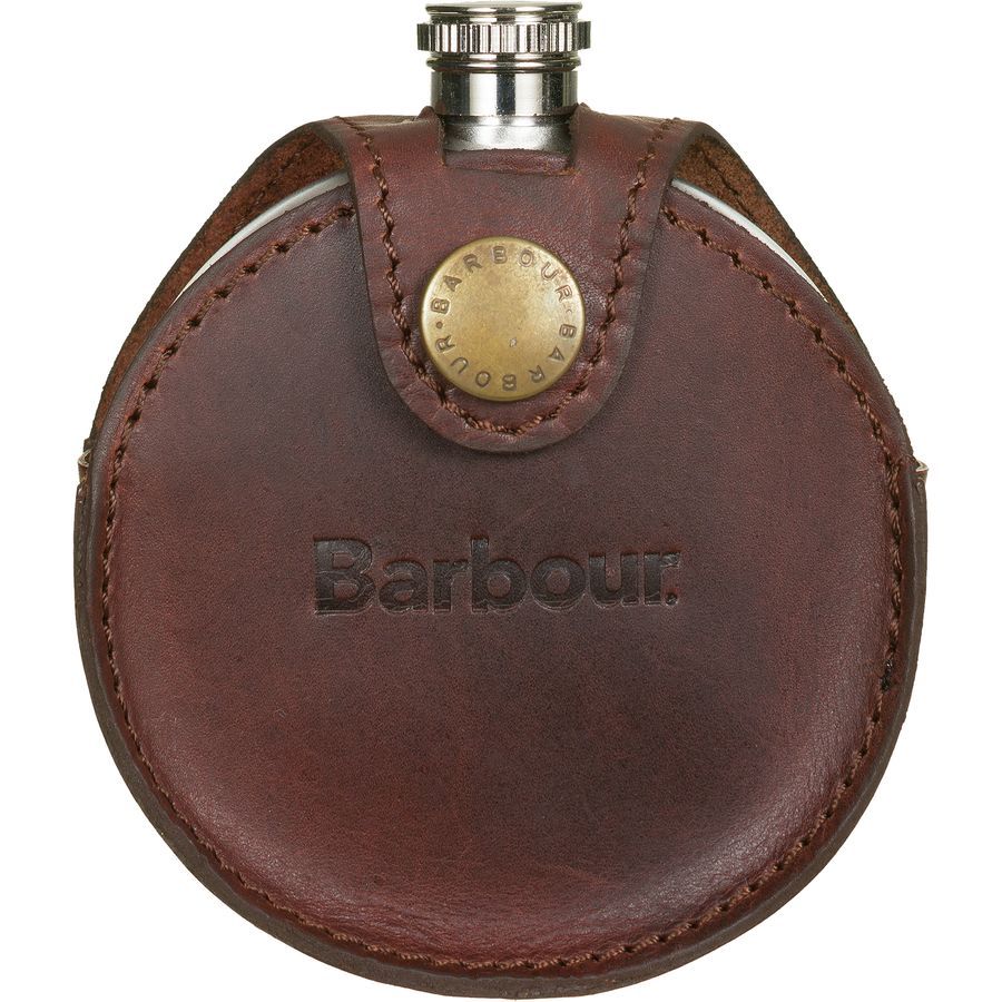 barbour hip flask