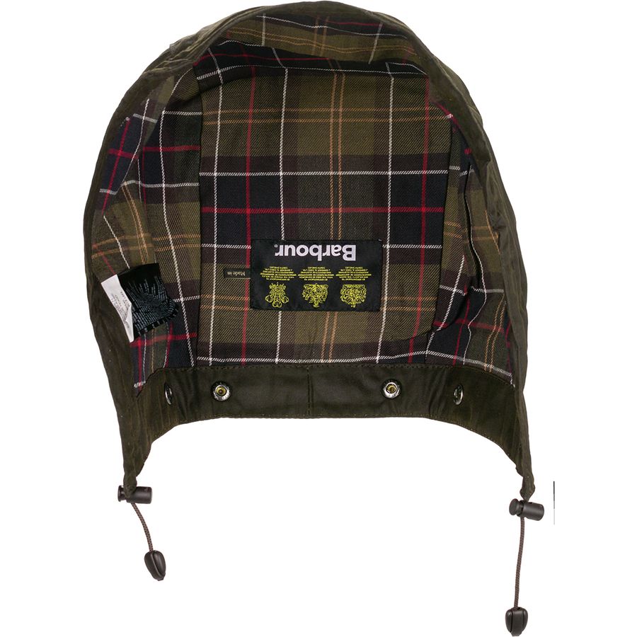 barbour classic sylkoil hood olive