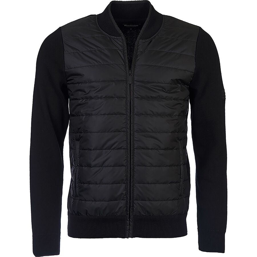 barbour baffle zip jacket