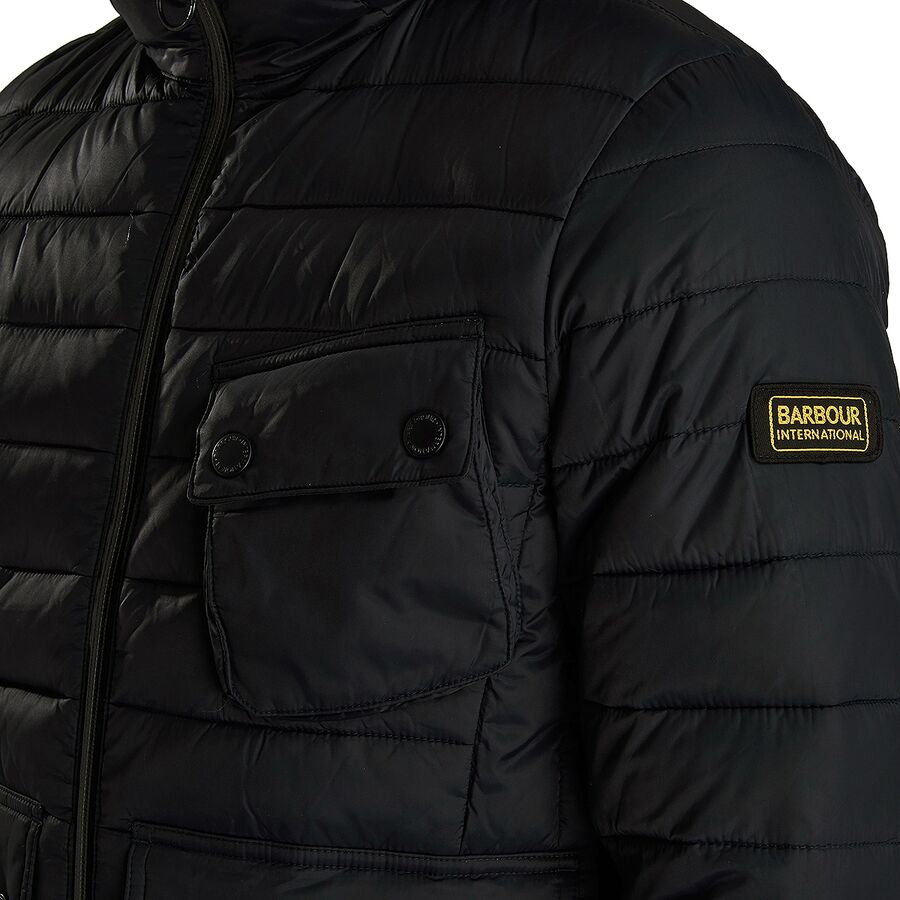 barbour international men's ouston quilted jacket